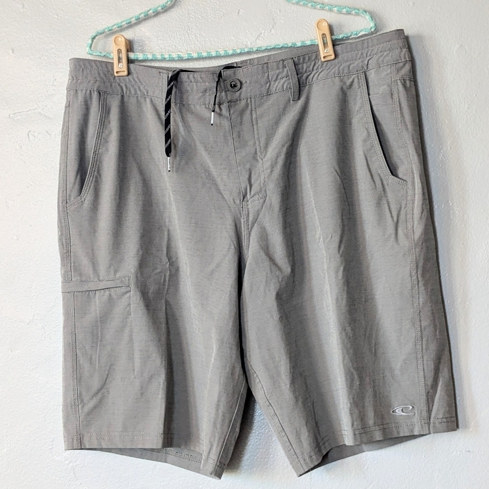 O'Neill Men’s Crossover Hybrid Shorts - Gray - Size 36
